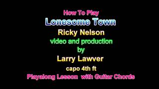 Lonesome Town Ricky Nelson [upl. by Klaus]