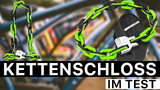 Kettenschloss für Fahrrad Scooter amp Co im Test  Fahrradschloss für Fahrrad EBike im Vergleich [upl. by Ahsi]