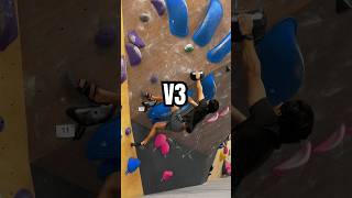 V3 Boulder  mock comp 11 fitness like motivation comment subscribe climbing bouldering [upl. by Akemrehs]