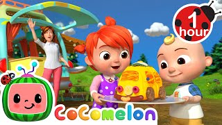 Wheels on the Bus Camper Van  More CoComelon Nursery Rhymes amp Kids Songs [upl. by Alyda]