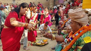 Navadurga Bhawani Jatra  Panauti Jatra  20810118 [upl. by Savihc]