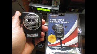 Unboxing New Astatic D104 M6B preamp Microphone [upl. by Fedak]