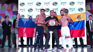 Regie Suganob vs Ronald Chacon Official Weigh In  Kumong Bolanon XII [upl. by Nevins115]