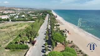 Girovolando Squillace Lido  CZ  Calabria  Italia  Vista Drone [upl. by Einnim]