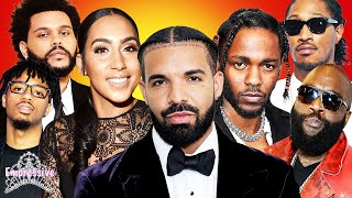 Drake DRAGS Kendrick Lamar amp SHADES his wife  Drake disses Rick Ross Future Weeknd Metro Boomin [upl. by Monsour]