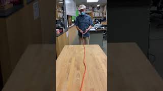 Demonstrating Transverse Waves [upl. by Muirhead]