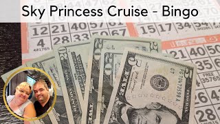 Sky Princess Bingo  Princess Cruises [upl. by Ydnil636]