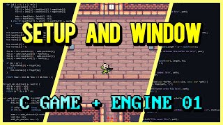 How to make a GAME ENGINE  SDL2 Setup and Window  C Game  Engine From Scratch 01 [upl. by Nylarak]