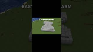 Minecraft Easy Creeper Farm  1500 Gunpowder Per Hour  121 [upl. by Sullecram]