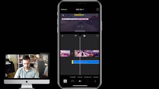 Jak stříhat videa v mobilu přes iMovie 🖥 [upl. by Drusi]