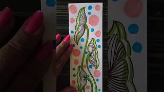 Book mark drawing easydrawing shorts youtubeshortsindia [upl. by Yaner947]