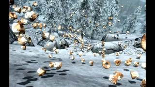 Skyrim Avalanche of 5000 Stolen Sweetrolls [upl. by Nanette]