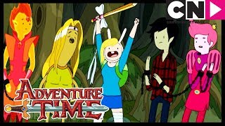 Adventure Time  The Prince Who Wanted Everything  Fiona and Cake  Cartoon Network [upl. by Piane]