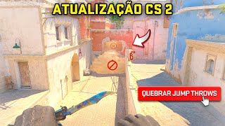 CS 2 ATUALIZOU e QUEBROU JUMP THROWS Muitas correções de bugs que a VALVE criou corrigindo bugs [upl. by Otsedom380]