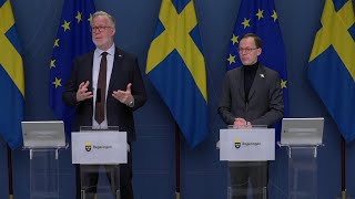 Pressträff med Johan Pehrson och Mats Persson [upl. by Roinuj376]