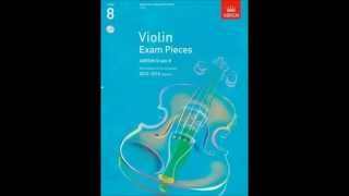 Allemanda 1st movt from Partita No 2 in D minor for Solo Violin BWV 1004 [upl. by Sherr]