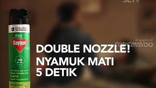 Iklan Baygon Double Nozzle [upl. by Paulette]