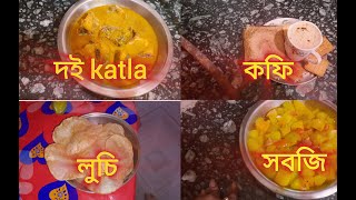 আজ প্রথম দই katla রান্না করলাম🥰🥰🥰doikatlarecipedailyvlogbengalivlog [upl. by Wilber296]