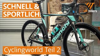 Vom leichtesten Stahl Gravel zu recycelten Reifen 🚴‍♀️🚵‍♂️ Highlights der Cyclingworld [upl. by Franciska34]