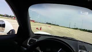 Chicago SCCA Autocross 5 20240804  197 SS Cayman S run 5 fastest [upl. by Maye]