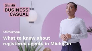 What you need to know about registered agents in Michigan [upl. by Rivi]