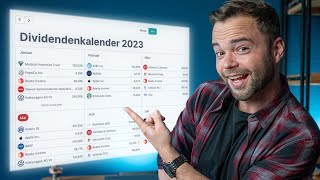 Beste Dividenden Übersicht Parqet Dividendenkalender [upl. by Naquin]