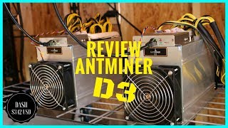 Bitmain Antminer D3 x11 Dash Miner Review  Should You Buy an Antminer D3 [upl. by Thedrick]