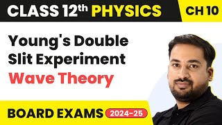 Youngs Double Slit Experiment  Wave Optics  Class 12 Physics Ch 10  CBSEJEENEET [upl. by Attikin]