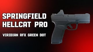 Springfield HELLCAT PRO with Viridian optic [upl. by Akelahs]