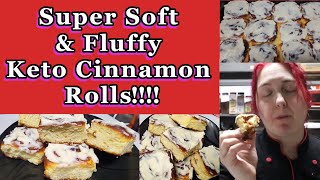 The Ultimate Keto Cinnamon Roll wBamboo Fiber No Almond Flour and High Protein [upl. by Eicarg140]