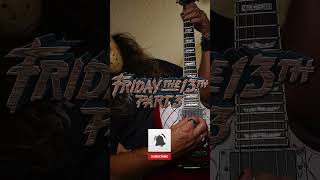 FRIDAY THE 13TH PT3 THEME  GampB SHORT  XENÖ fridaythethirteenth horrorstories metal shorts [upl. by Brunell]