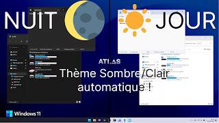 Avoir le mode SOMBRE automatique sur WINDOWS [upl. by Ledif]