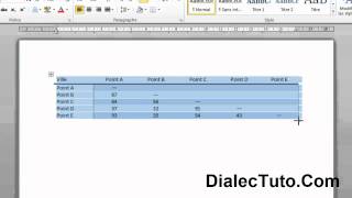 17 Tableau rapide déplacer redimensionner effacer supprimer [upl. by Jenilee943]