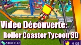 Vidéo Découverte Roller Coaster Tycoon 3Ds [upl. by Jeanine580]