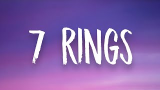 Ariana Grande  7 Rings Lyrics [upl. by Nnaira]