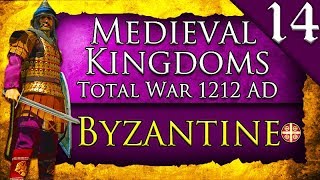 BYZANTINES TAKE JERUSALEM Medieval Kingdoms Total War 1212 AD Byzantine Campaign Gameplay 14 [upl. by Hrutkay]