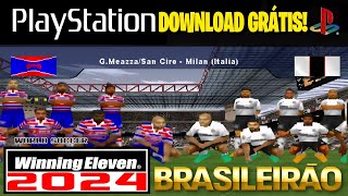 Efootball 2024 Winning Eleven PS1 Atualizado Download we 2002 [upl. by Maitund616]