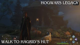 Wonderful Walk to Hagrid’s Hut  Hogwarts Legacy [upl. by Kalinda]