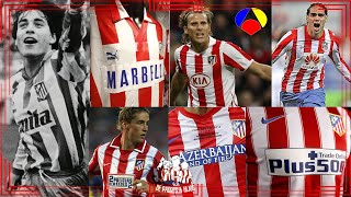 ¿Cuáles han sido los patrocinadores del Atlético de Madrid [upl. by Rap]