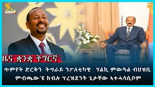 Ethiopia  ESAT Tigrigna News Jan 1 2024 [upl. by Arteid589]