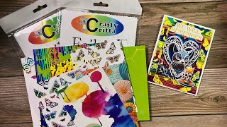 Using toner foiling with a laminator and making a card livestream [upl. by Medorra]