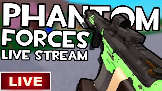 🔴 DONATE FOR SETUPS  PHANTOM FORCES  LIVE  SOMESTEVEN [upl. by Pedro]