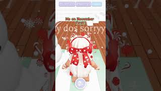 Sorry that I haven’t been posting a lott🎄christmas preppyyyy finallyitschristmas adoptmepreppy [upl. by Niuq]