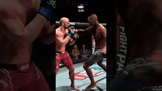 Israel Adesanya Knocks Out GSP ufc5 ufc5gameplay [upl. by Nahsad]