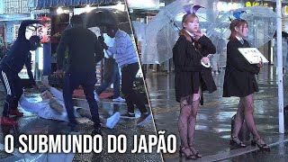 YAKUZA PR0STITUIÇÃ0 E BRIGA DE GANGUES  Flagrantes no bairro mais perigoso do Japão [upl. by Adnilre]