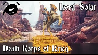 Valor Korps Printing Assembling and Painting Lord Solar [upl. by Eiramyma]