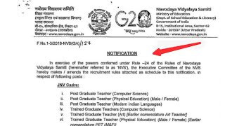 NVS Recruitment 2024 TGT PGT Notification 7500 Vacancy Apply Online [upl. by Eecal]