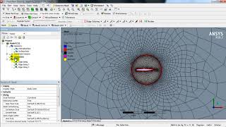 Rotating NASA SC20612 AIRFOIL  Realizable ke Transient analysis in ANSYS FLUENT [upl. by Ardisj]