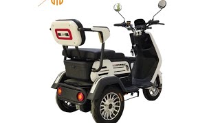 tricycle for adult lithium battery three wheel electric bicycle electric scooter [upl. by Lamonica]