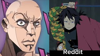 Anime Vs Reddit  Rock Reaction  Demon Slayer [upl. by Sadye]